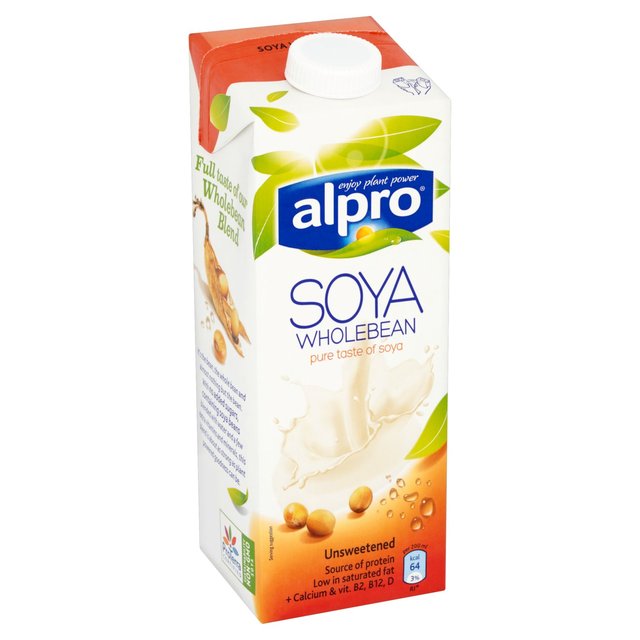 Alpro Soya Milk Unsweetened Foulgers Dairy